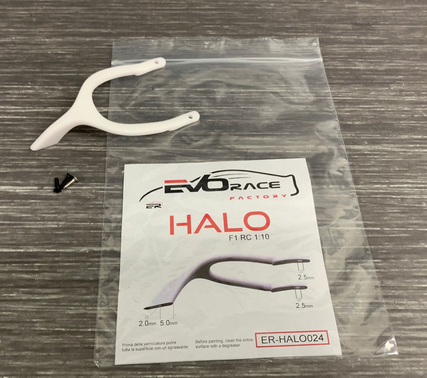 Evo Race Halo Kit for 1:10 Formula 1