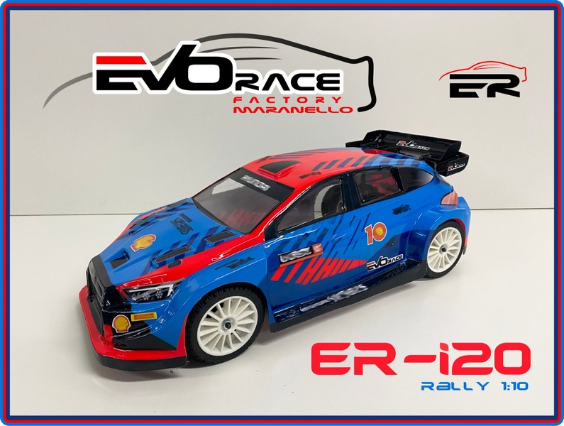 Evo Race ER-I20 - I20 Body RALLY 1/10