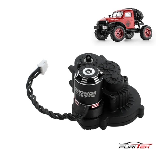 Furitek FUR-2183 - FCX24 Transmission with Micro Komodo Brushless Setup