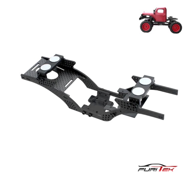 Furitek FUR-2184 - Grasshopper Frame Kit for FCX24 Carbon Fiber Version