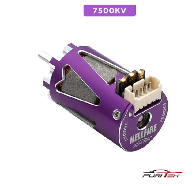 Furitek FUR-2193 - Hellfire 1410 7500kv Sensored Brushless Motor - Purple Color - Clicca l'immagine per chiudere