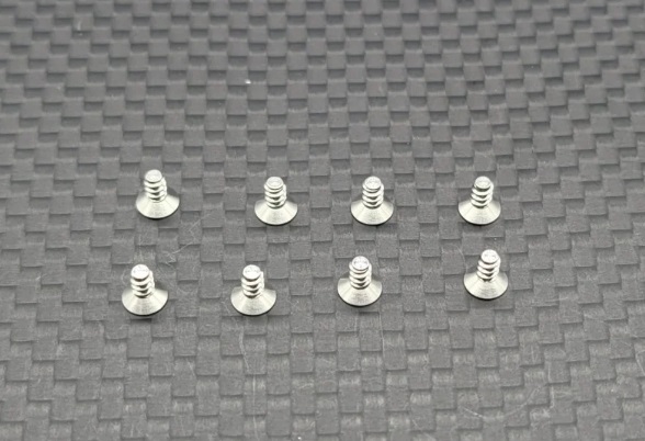 GL Racing GG-OP-037 - CNC screw set for Giulia front/rear diff case