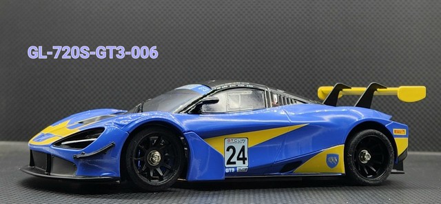 GL Racing 1/28 GL 720S GT3 body-006 (24) Whelbase 102mm