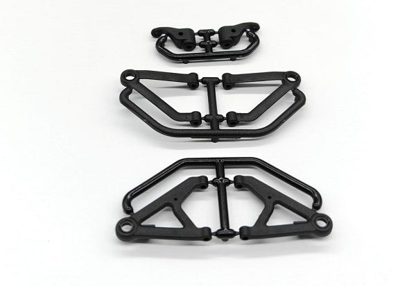 GL Racing GL-FO-S-002 - Upper /Lower arms & steering knuckle