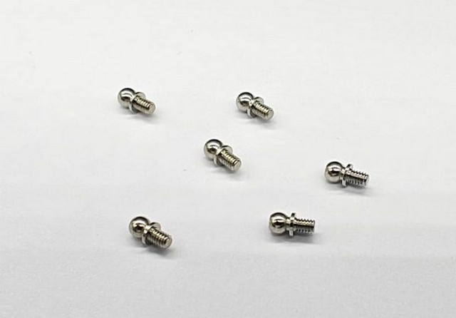 GL Racing GL-FO-S-033 - Ball joint heads 3mm (6pcs)