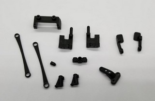 GL Racing GLF-1 Servo Mount,Side Link & Chassis Parts