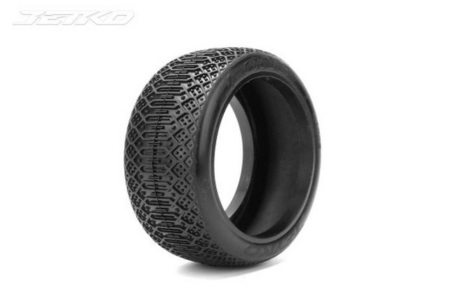 Jetko JK1009CUS4 - J One Composite Ultra Soft Belted 1:8 Buggy (4) Tyres only