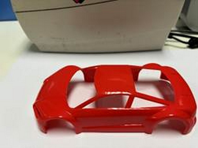 Jomurema 280371 - JR-GT01 Car Body Set - Neon Red