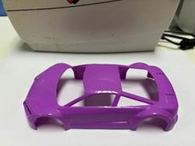 Jomurema 280374 - JR-GT01 Car Body Set - Neon Violet