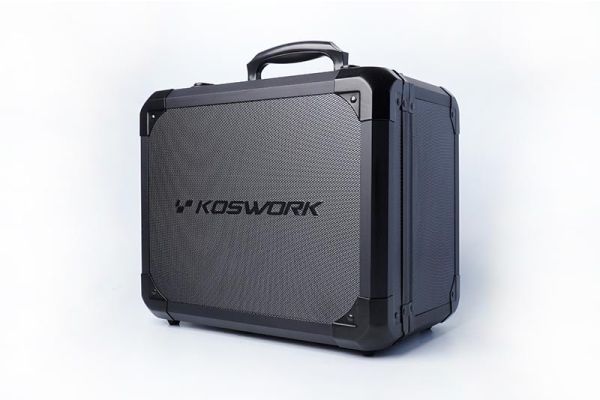 Koswork KOS32302-7PX - V2 Mini Black Aluminium Case for Futaba 4PM-7PX-7PXR