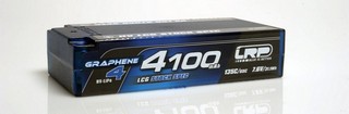 LRP 431275 - HV LCG STOCK SPEC SHORTY GRAPHENE-4 4100MAH HARDCASE BATTERY - 7.6V LIPO - 135C/65C - 188G