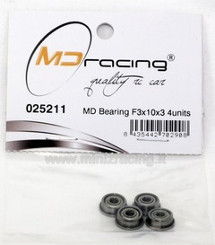 MD Racing MD Bearing F3x10x4 (4units)