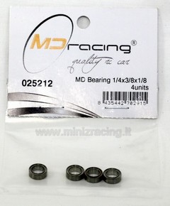 MD Racing MD Bearing 1/4x3/8x1/8 (4 units)