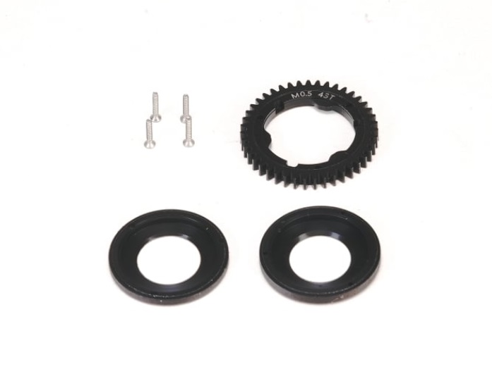 PN Racing PNWC Mini-Z Enclosed Cover Kit Spur Gear M0.5 43T for Gear Differential - Clicca l'immagine per chiudere