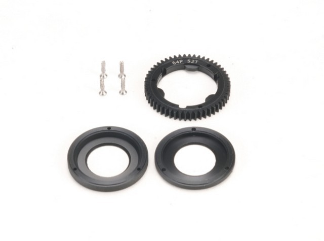 PN Racing Mini-Z Enclosed Cover Kit Spur Gear 64P 52T for Gear Differential