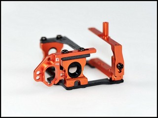 PN Racing Mini-Z RM Motor Plate for MR2996 & MR2999 (Orange)