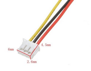 Marka Racing Connettore JST-ZH 1.5mm 3-Pins con 15cm di Cavo (2Pz)