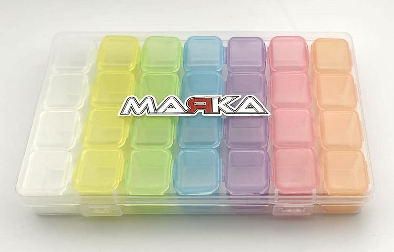 Marka Racing Scatola porta Minuteria - 28 Scomparti - 180x110mm