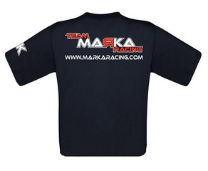 MARKA Maglietta Marka - Blu Navy (XL)