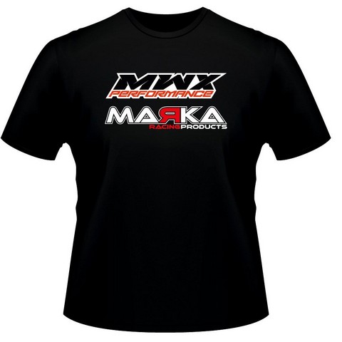 Marka Racing Maglietta Marka + MWX PERFORMANCE - Black (S)