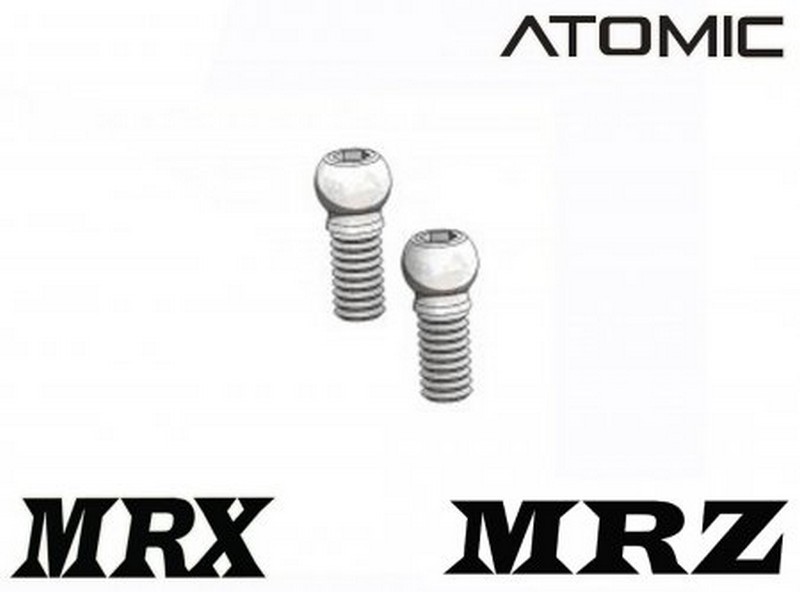 Atomic MRX-27 - 3.0mm Ball Stud with M2 Leg (2 pcs)