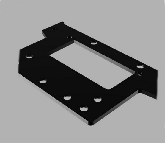 MWX RF-PD-004A - Formula R1 ALUMINUM POD PLATE