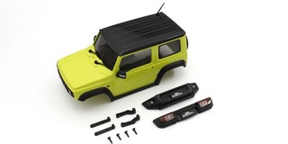 Kyosho MXB03Y - Carrozzeria Suzuki Jimny Sierra Yellow Mini-Z 4X4 - Clicca l'immagine per chiudere