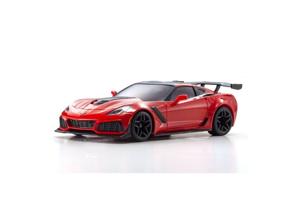 Kyosho MZP240R - Mini-Z Chevrolet Corvette ZR1 Torch Red (W-MM) Body