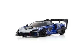 Kyosho MZP243BL - Mini-Z McLaren Senna GTR Blue (W-MM) Body