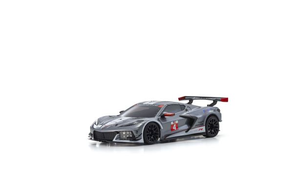 Kyosho MZP244GMW - Autoscale Mini-Z Chevrolet Corvette C8R Gun Metal/White (W-MM)