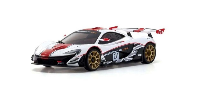 Kyosho MZP253WR - Carrozzeria Mini-Z McLaren P1 GTR White/Red (W-MM)