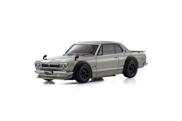 Kyosho MZP466S - Mini-Z Nissan Skyline 2000 GTR KPCG10 Silver (MA020) Bodyshell