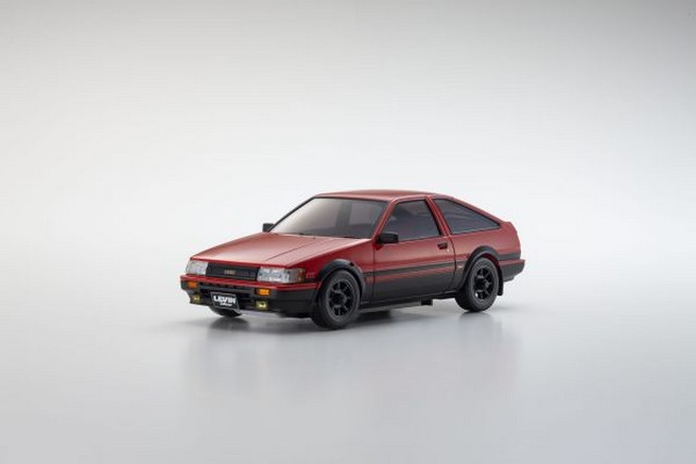 Kyosho MZP473RBK - Autoscale Mini-Z Toyota Corolla Levin AE86 Red-Black (MA020)