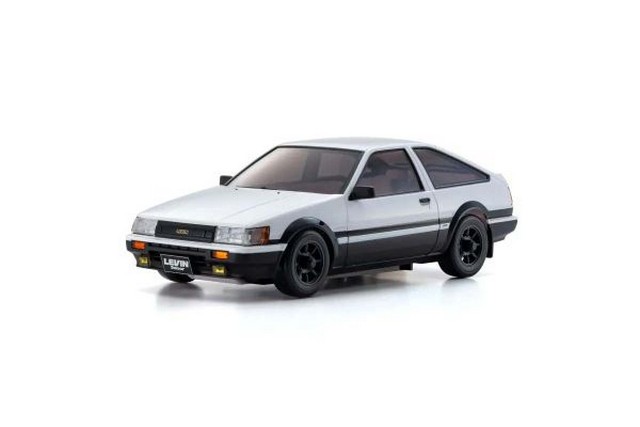 Kyosho MZP473WBK - Autoscale Mini-Z Toyota Corolla Levin AE86 White-Black (MA020)