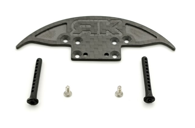 Marka Racing Bumper Anteriore in Carbonio per PN Racing C9 ABS + Collinine