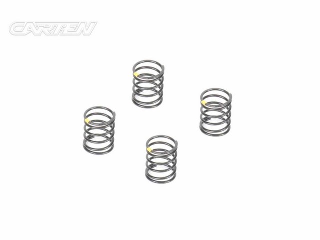 CARTEN NHA459 - Shock Spring (1.4X20) Yellow (4 pcs)