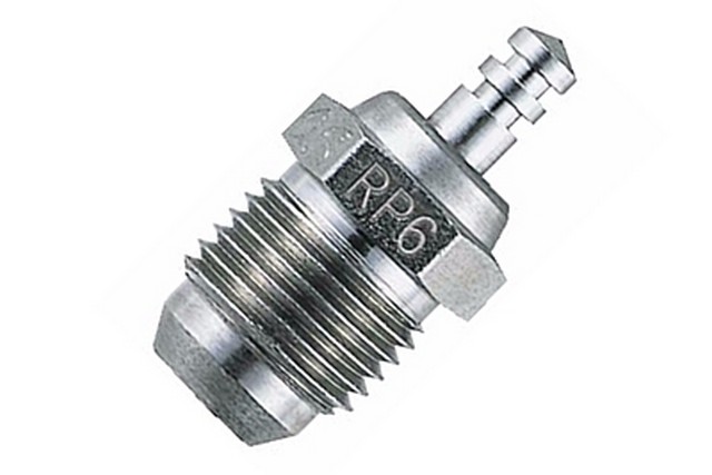 O.S. Engines OS71642060 - RP6 Turbo Silver Medium Plug (Onroad)