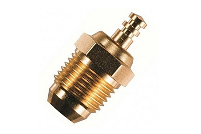 O.S. Engines OS71642740 - Speed RP6 Turbo Gold Medium Plug (Onroad)