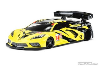 Protoform Chevrolet Corvette C8 Clear Bodyfor GT12