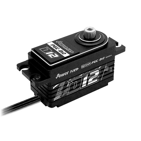 PowerHD PHD040 - D12 HV CNC Coreless Digital Servo 12.5KG/0.059sec@7.4V