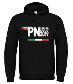 MARKA Felpa con Cappuccio PNWC 2019 - Nera (S)