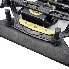 RC MAKER GeoCarbon Front Bumper Mount for Awesomatix A12