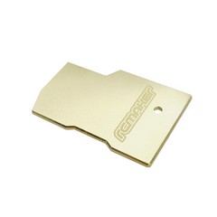 RC MAKER OPTIONAL 21G BRASS FLOATING PLATE FOR MUGEN MTC2