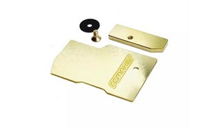 RC Maker LCG Floating Receiver/ Fan Plate Set for Mugen MTC2 - Brass