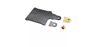 RC Maker LCG Floating ESC Plate for Mugen MTC2 - Carbon