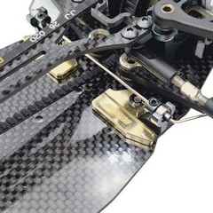 RC MAKER REAR CHASSIS WEIGHTS FOR MUGEN MTC2 (15G)