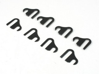 Roche BD/ Center Suspension Mount Adjust Shim Set, 0,5mm & 1,0mm x4each