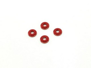 Reflex Racing RSD Aluminum Shock Spacer Waschers (Red)