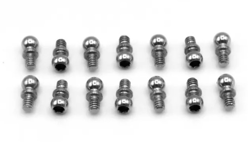 RTRC RTB020-C - Ball joint set 3mm M2 L2.5 (14pcs)