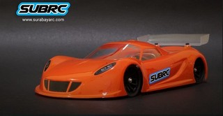 SubRc SBRC-B006 - 1/28 Lexan Touring Body Phenom GT (98mm W/B) - 0.7mm